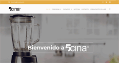 Desktop Screenshot of cincocina.com